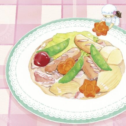 瑞々しい料理イラスト　ポトフ