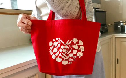 ミニトートデザイン　野菜イラスト