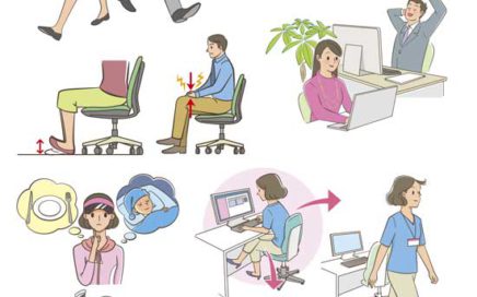 頭身があるビジネスカットイラスト