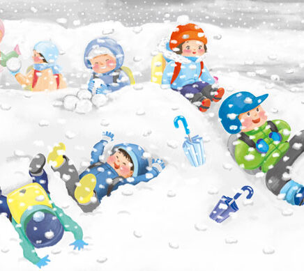 電子絵本　おかあさんのゆきみち