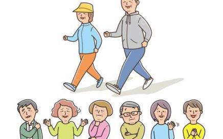 シニアイラスト　シンプルバージョン