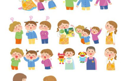 幼児向けかわいいカットイラスト